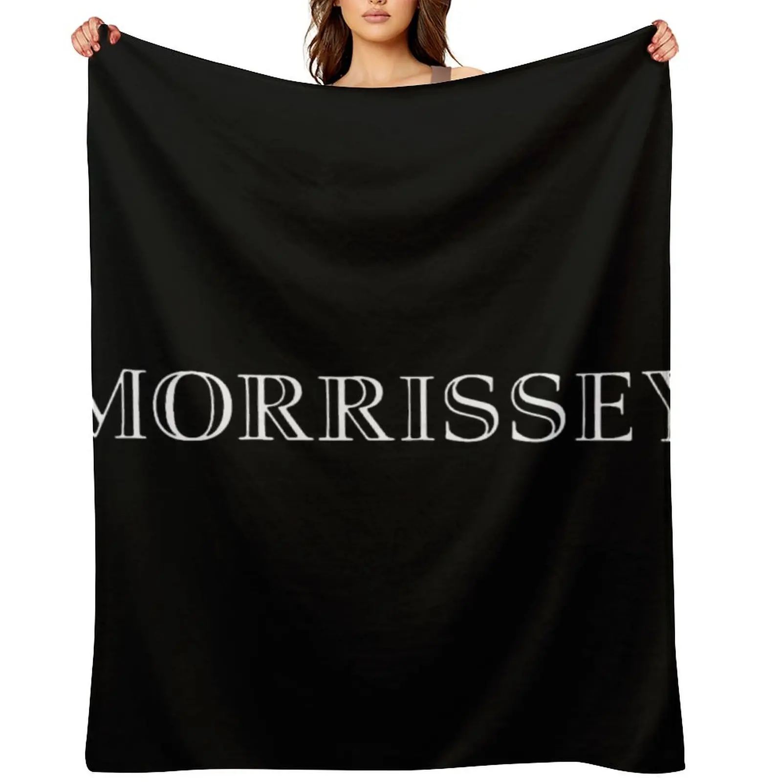 Morrissey logo Throw Blanket Cute Travel Softest Decorative Throw Giant Sofa Sofa Quilt Blankets