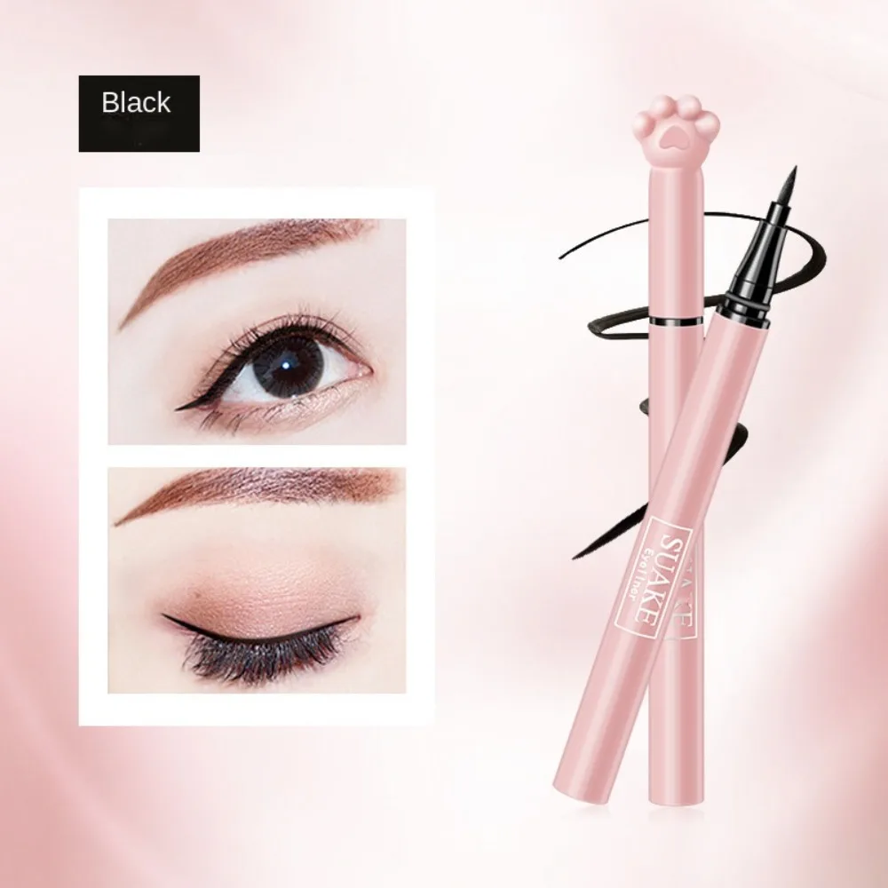 ファッションスレンダーヘッドリキッドアイライナー長持ち汗に強いキャッツクロー アイライナー非汚れアイライナー