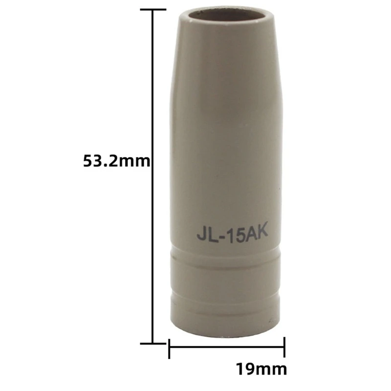 Imagem -06 - Soldagem Antiaderente Sag Europeu Airless Gás Proteção Bocal Luva Protetora da Máquina de Revestimento 15ak 10 Pcs