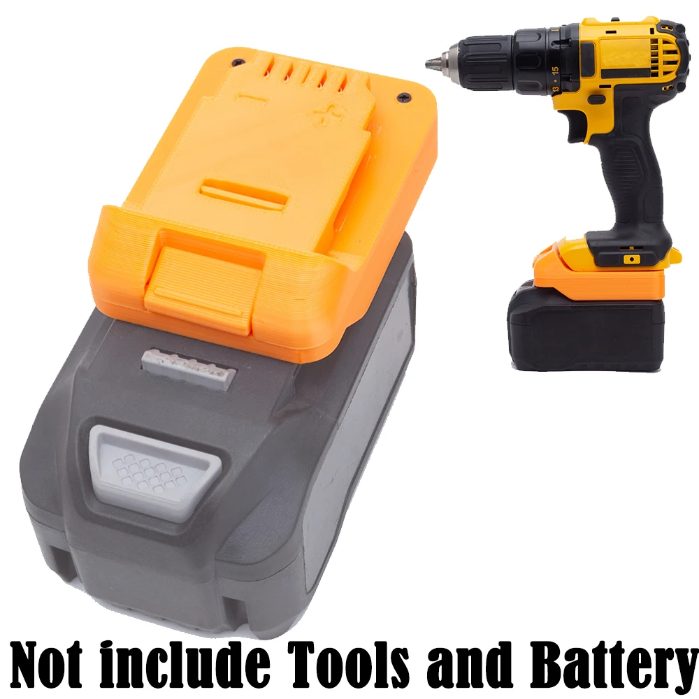 Adaptador da Bateria do Lítio 20v Conversor para para Ferramentas Elétricas de Dewalt 18v Não Inclui Ferramentas e Bateria o