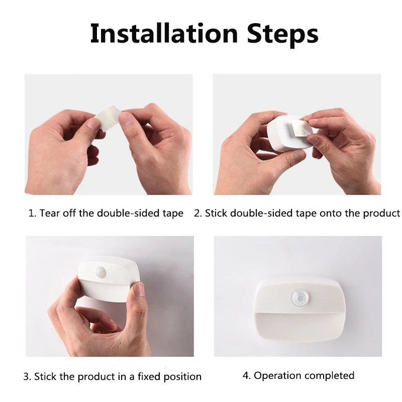 LED Night Light Sensor Control Mini Nightlight Auto Sensor lightFor Children Kids Living Room Bedroom Hallway PathwayToilet Lamp