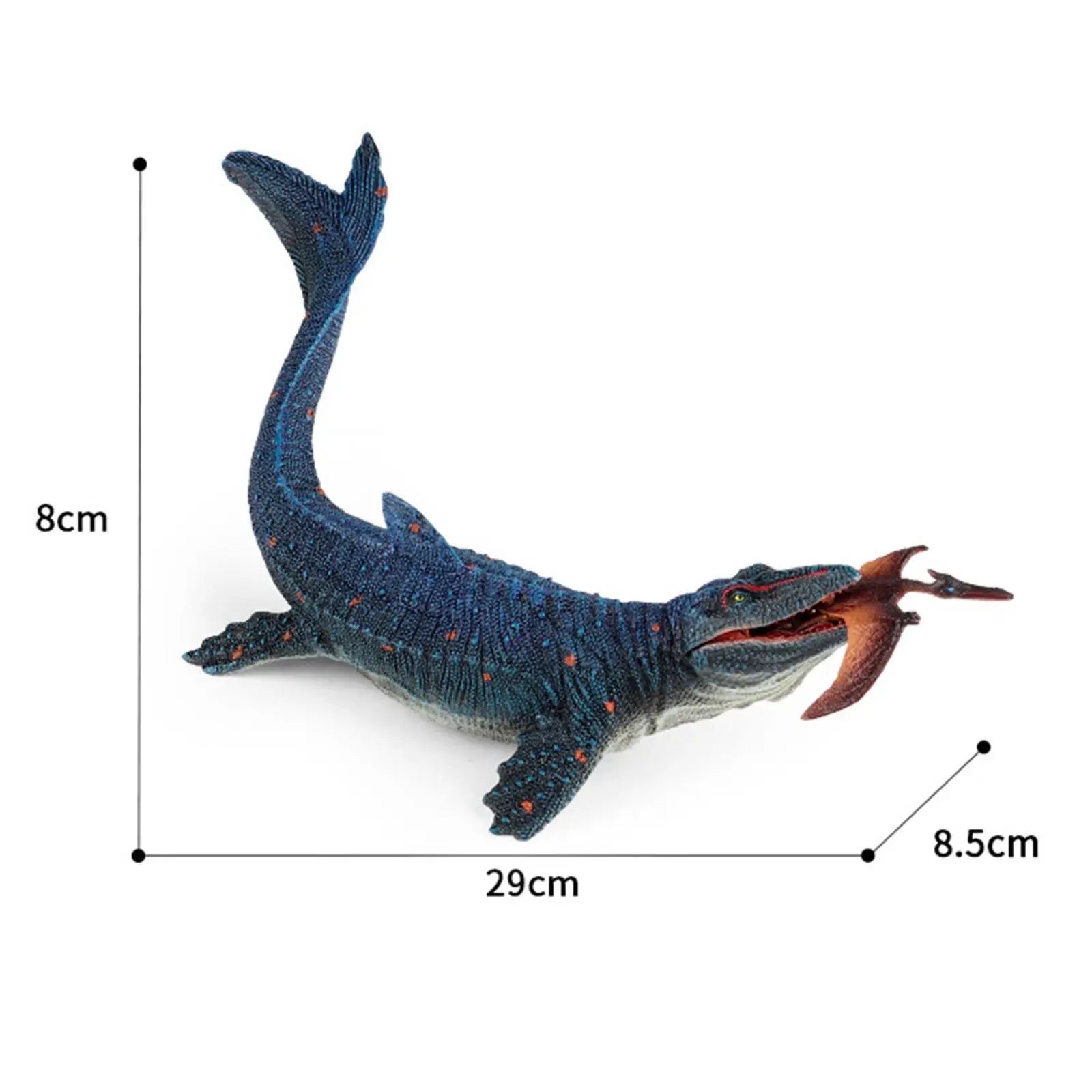 ตุ๊กตาไดโนเสาร์ Mosasaurus สําหรับคอลเลกชันการสอน Prop ตกแต่งของขวัญ