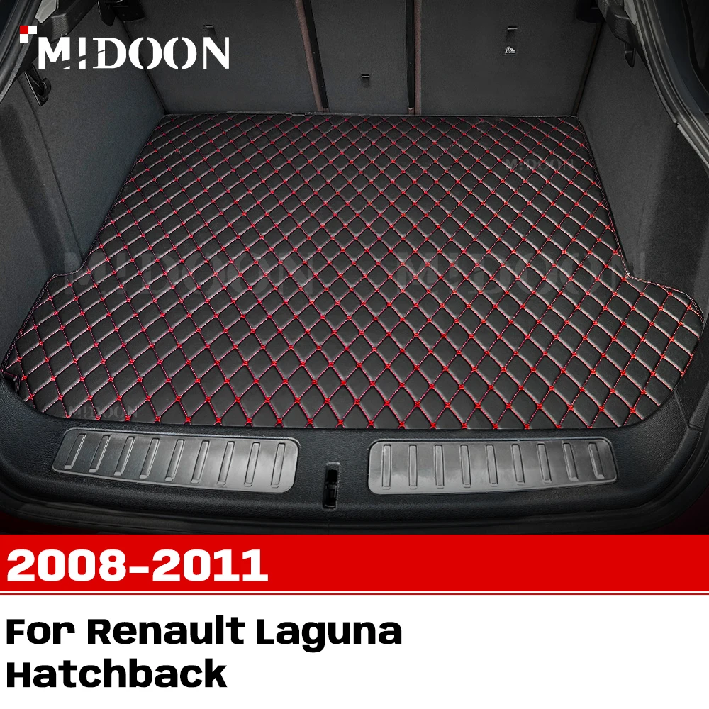 

Для Renault Laguna Hatchback 2008-2011 индивидуальный коврик для багажника автомобиля, антигрязная накладка, защитный коврик, грузовой вкладыш, авто аксессуары для интерьера