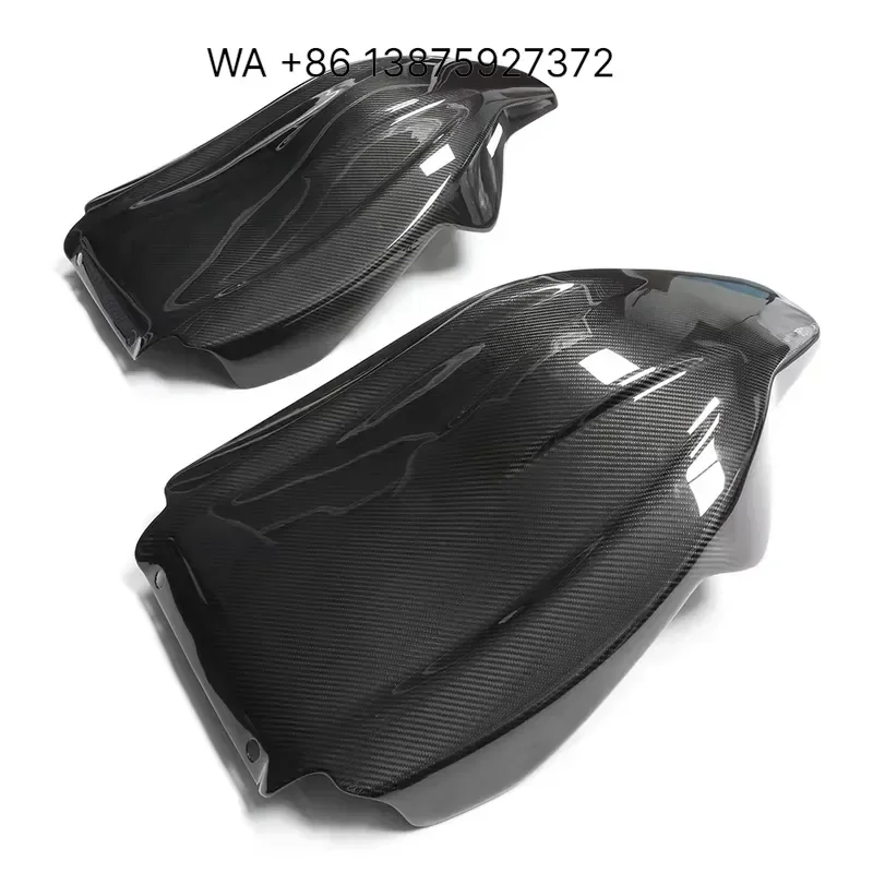 Wmwmnu Dry Carbon Fiber Stick on Seat Back Cover Trims for G80 M3 G82 G83 M4 Seat Back Shell