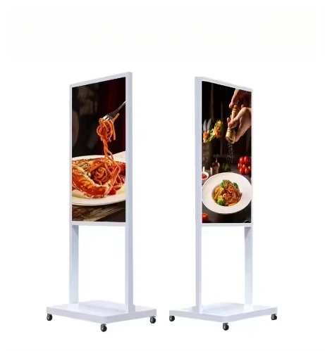 Digital Display Advertising Board Led Screen Advertising Display  Android Touch Screen Floor-Standing Totem