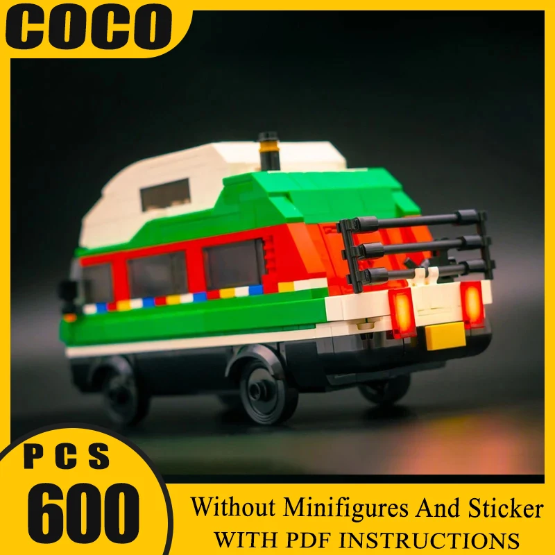 

Champion Speed Car Model Moc Building Bricks Bus Shock Absorber Technology Modular Blocks Gifts Christmas Toys DIY Sets Assembly