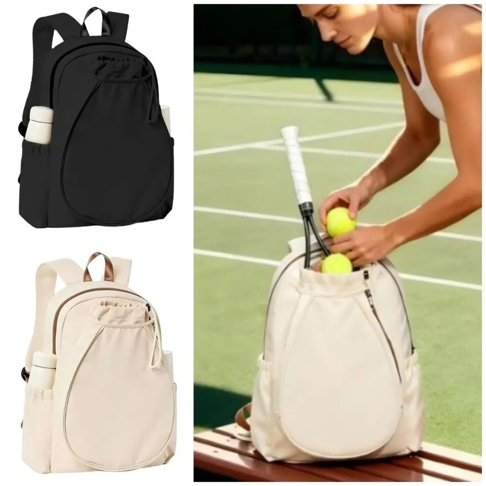 Large Capacity Tennis Backpack Oxford Cloth Waterproof Tennis Racket Bag Comfortable Multi-functional Sports Fitness Bag Gym Use