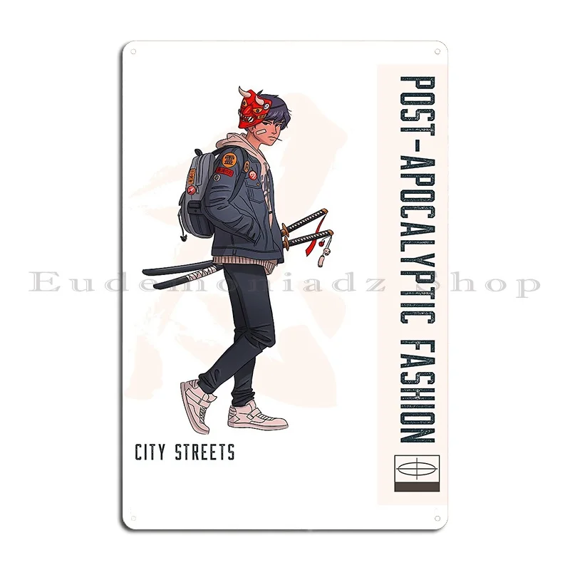 أنيمي الهرمجدون فريش لوحة معدنية ملصق مضحك سينما خمر شخصية مصمم تين تسجيل ملصق