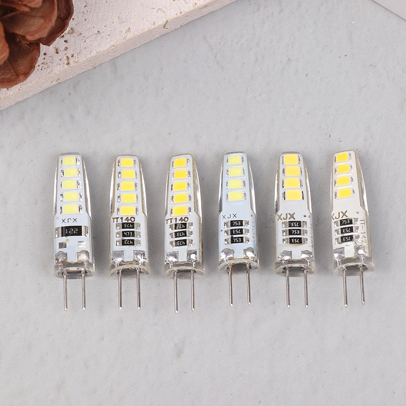 2Pcs G4 Led Bulb 2W AC220V 2835 SMD 8/10Led Warm/Cold White/Neutral Light 360 Degree Angle Chandelier Light Replace Halogen Lamp