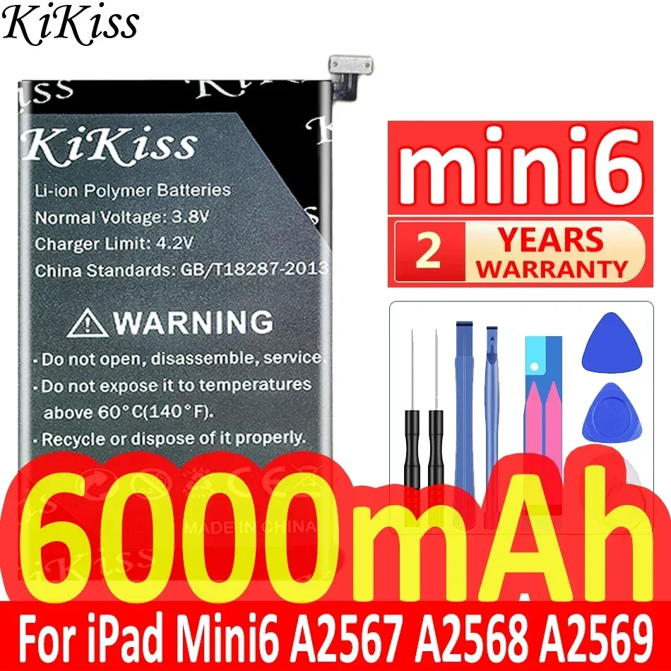 

mini6 Battery For Apple iPad Mini 6 Mini6 A2567 A2568 A2569