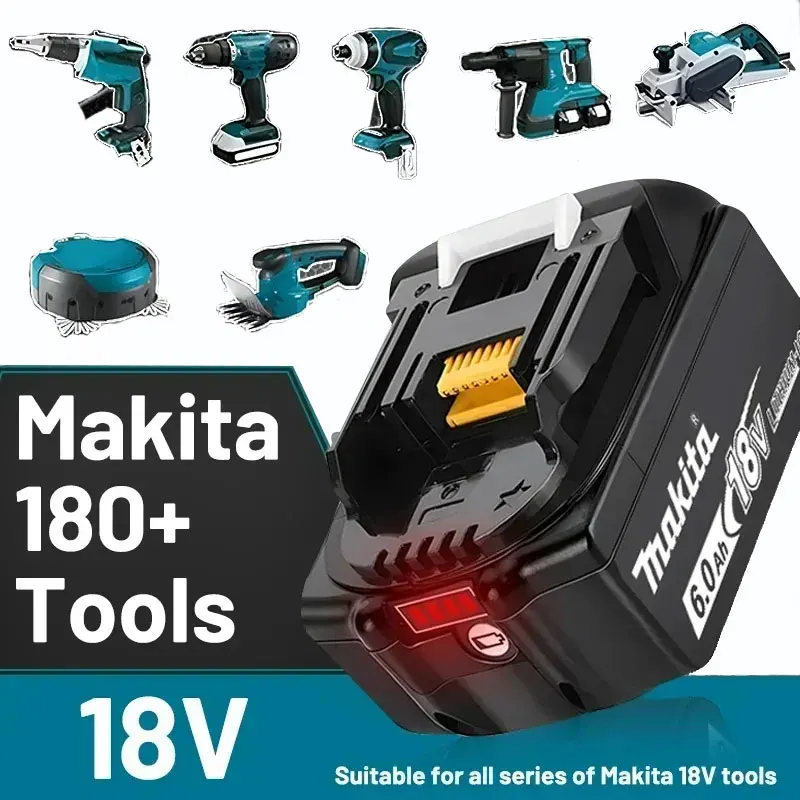 

NEW Makita 18V 9AH Battery Rechargeable Li-ion Lithium-ion 9000mAh Batteries Charger for BL1860B BL1850 BL1830 BL1815 LXT400