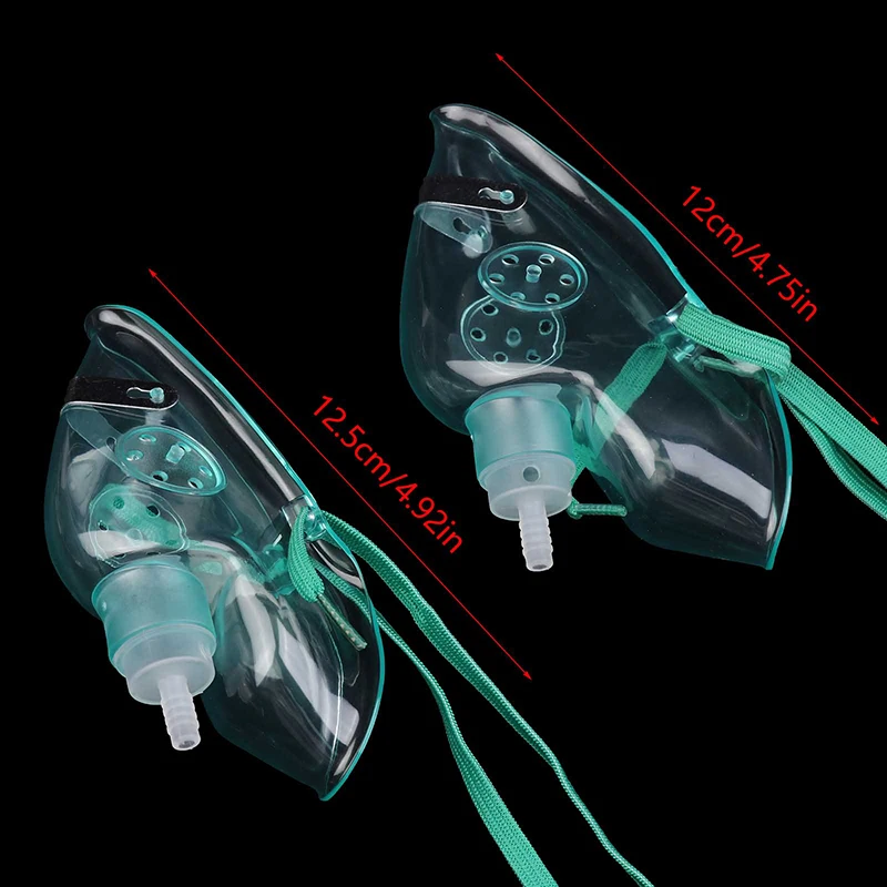 Кислородный респиратор, маска-распылитель, чашка с трубкой 2 м, ингалятор, кабелем для детей/взрослых, одноразовый дыхательный испаритель для здравоохранения