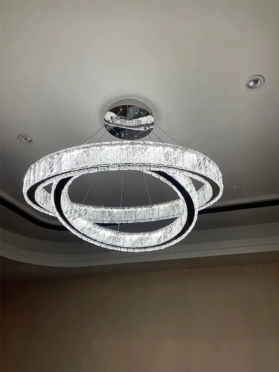 

2024 New Design Iceberg Crystal Chandelier Luxury Home Decoration Lustres Cristal for Bedroom Living Room Dining Table Lighting