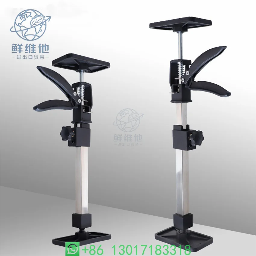 

Stainless Steel Telescopic Support Bracket Labor Saving Lifting Rod for Hanging Cabinet Installation Decoration Use