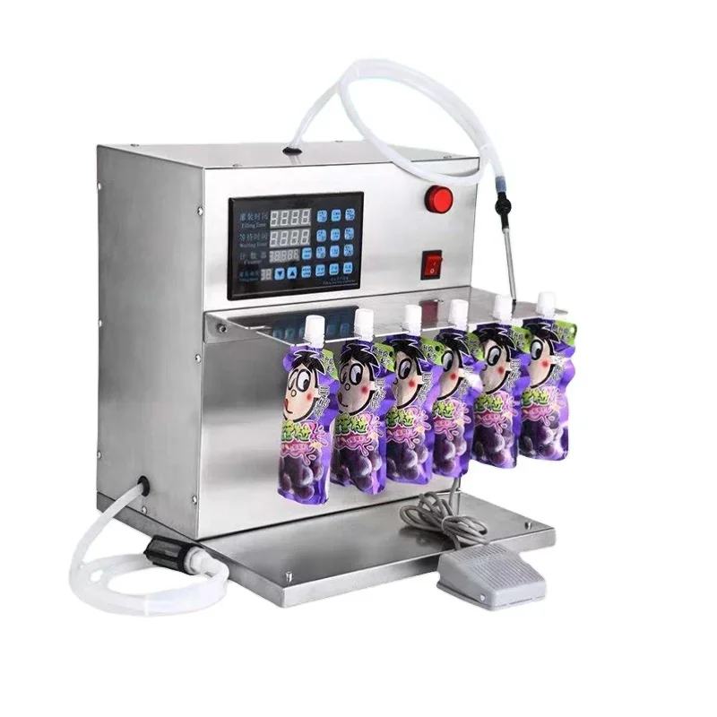 Liquid Beverage Filling Machine Juice Milk Coffee Water Filling Machine Bag Beverage