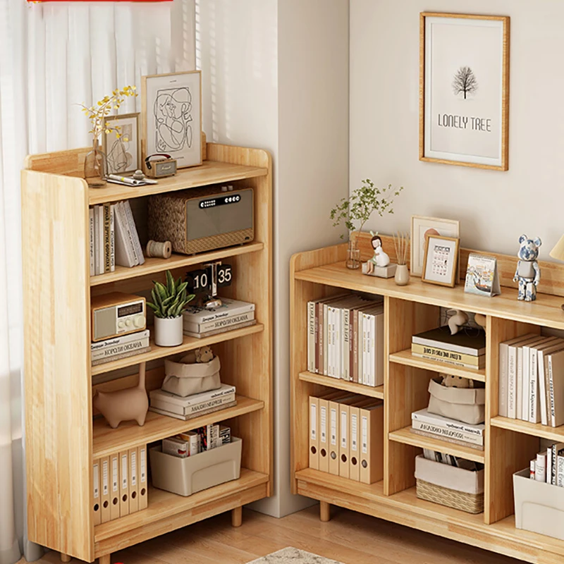 Luxucy Nordic Display Bookshelf Storage Minimalist Bookcases High Organizer Filing Cabinets Bookshelf Makeup Moveis Furniture