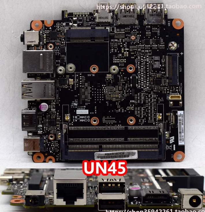 

Used For ASUS UN45 UN45H N3000 N3150 N3160 N3700 Mini Small host main board