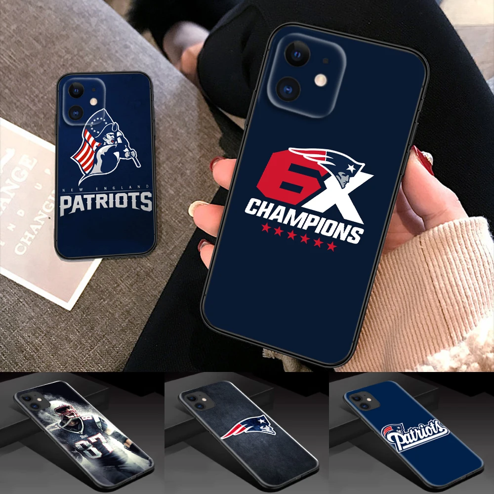 Мягкий чехол New England Patriots для Huawei Y5P Y6P Y7A Y8P Y9A Y6 Y7 Y8S Y9S Y9 Nova 9 9I 4E 5T 7 Mate 10 Lite 20 Pro P30