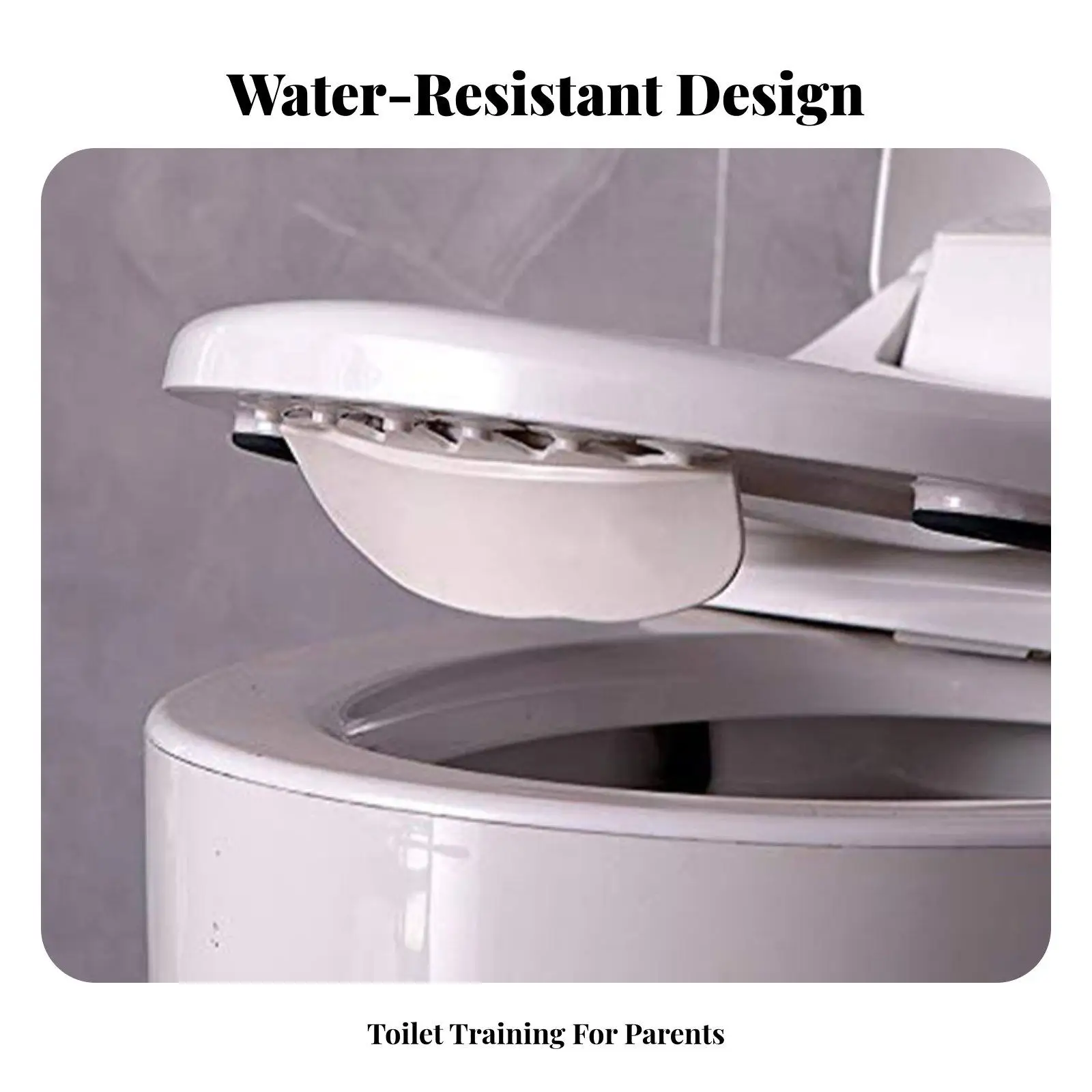 Portable Children Toilet Seat Cover Pee Guard Spatter Shield Toilet Reducer Adapter for Washroom Toilet Training Support