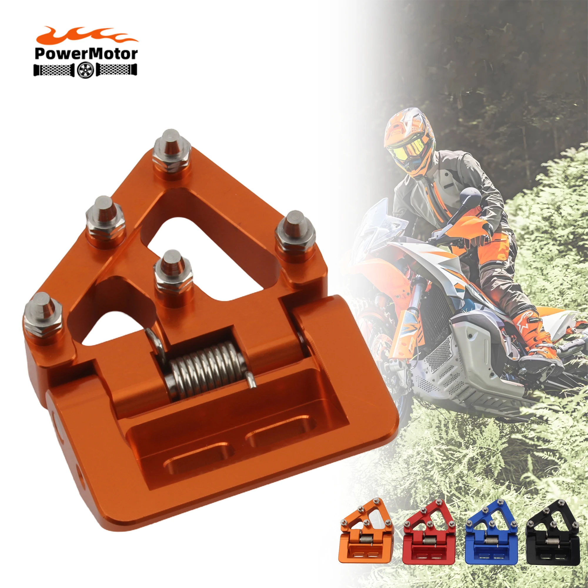 

Motocross CNC Folding Rear Brake Pedal Step For Husqvarna125-501 FC TC 16 For GasGas EX EC MC 125-300 21-22 Dirt Pit Bike Enduro