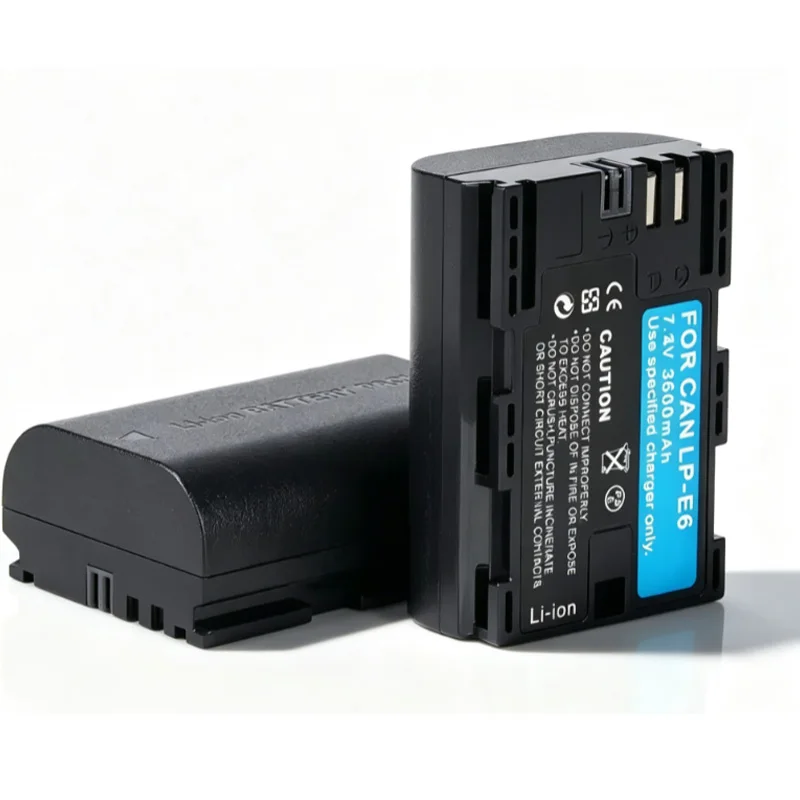3600mAh LP-E6 LPE6 Camera Battery For Canon EOS 5D Mark II 2 III 3 6D 7D 60D 60Da 70D 80D 90D DSLR for EOS 5DS Digital Battery