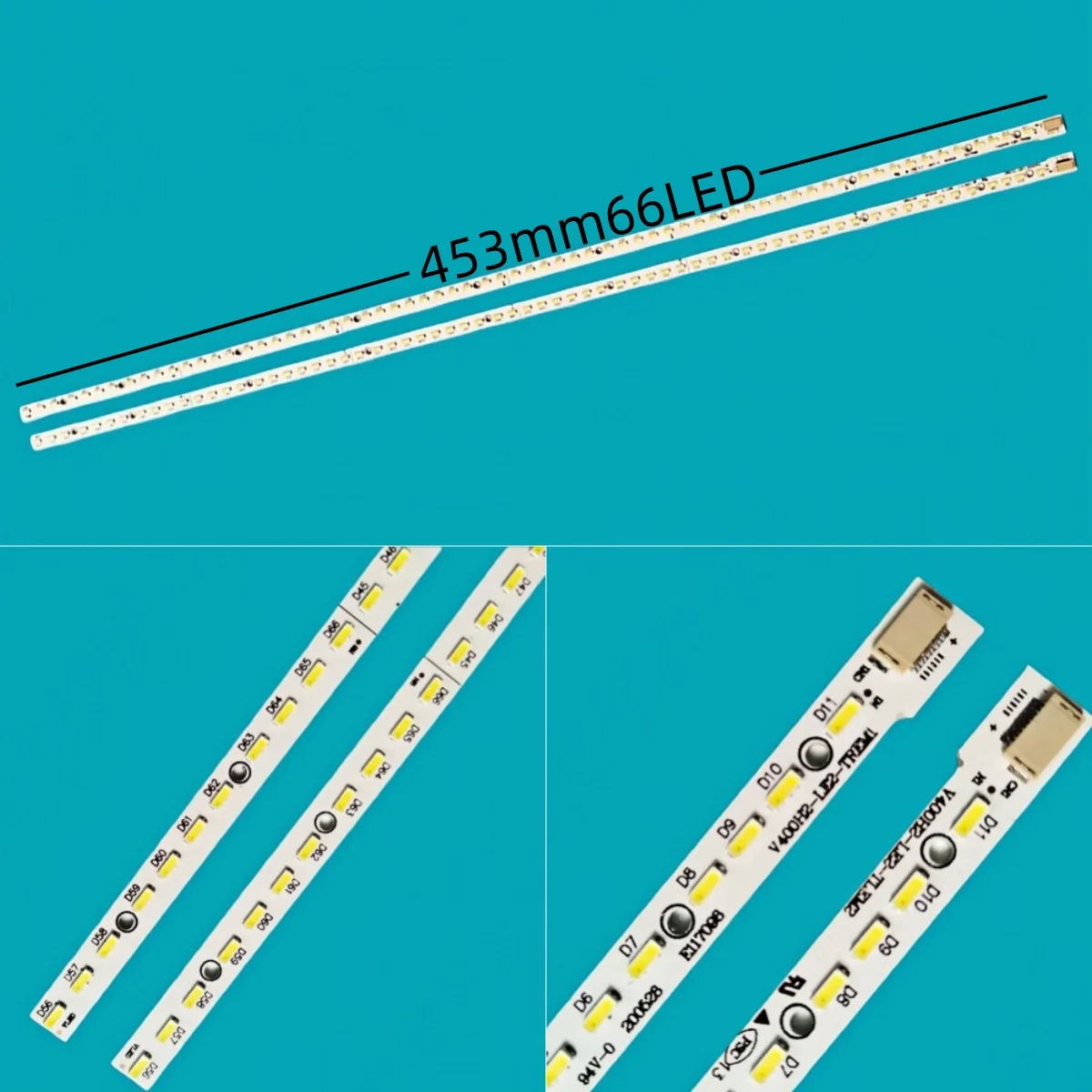 

Светодиодная лента подсветки для 40EL100C 40SL412U 40S51U V400HJ2-LE2 V400H2-LF2-TLEM2 V400H2-LE2-TREM2 40AL800