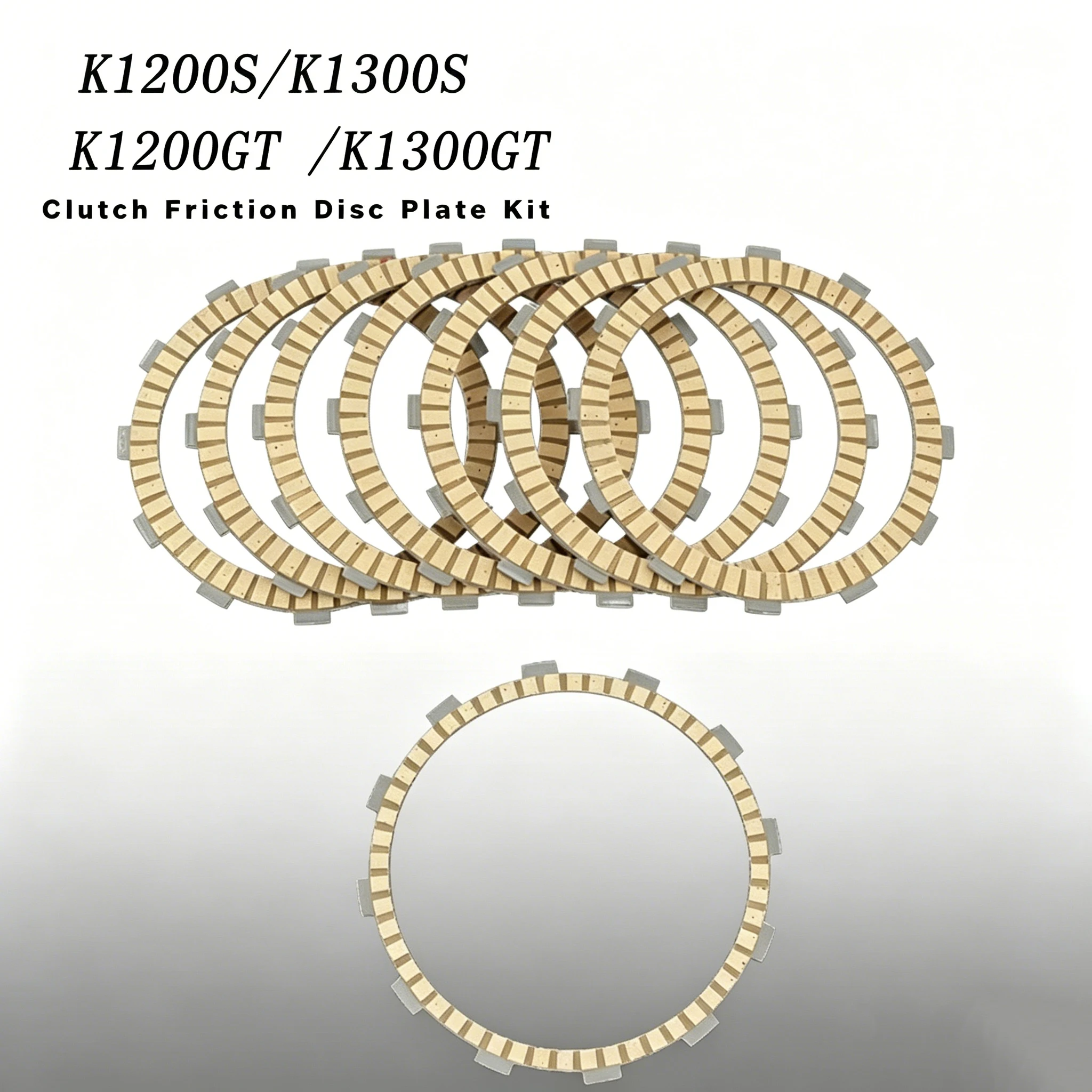 Motorcycle Clutch Friction Disc Plate Kit Replacement Parts For BMW K1200R K1200S K1300GT K1300R K1300S K1200 K1300 S R GT