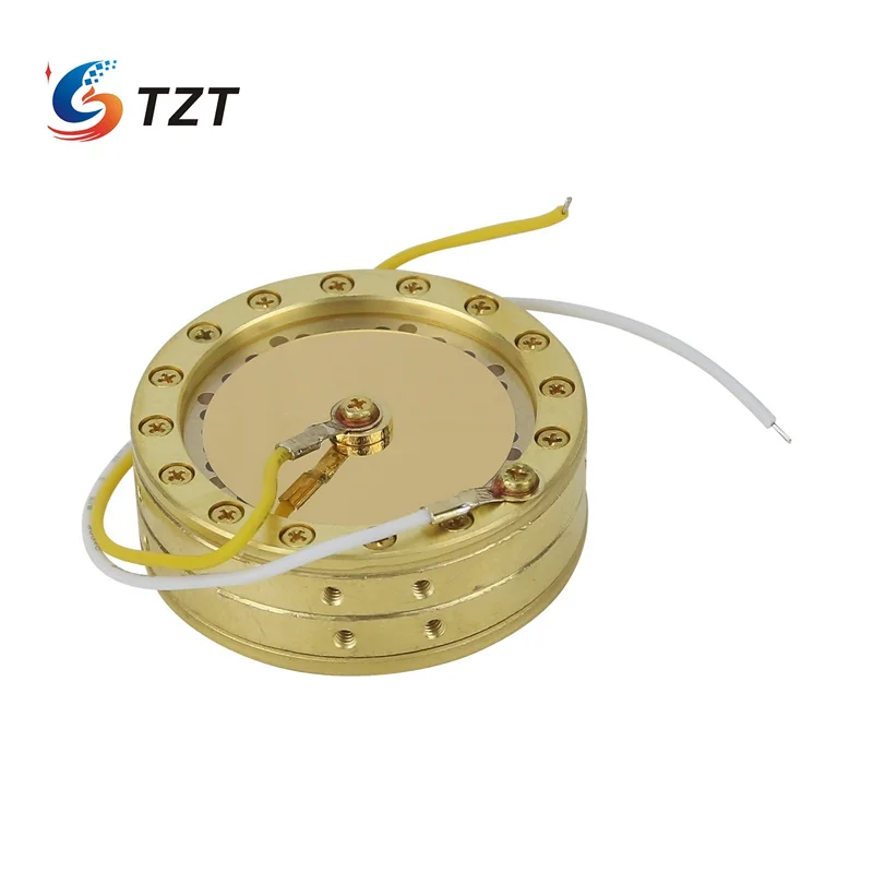 TZT 34mm Large Diaphragm Condenser Mic Capsule Cartridge Core Microphone Capsule Single-sided Gold-plated