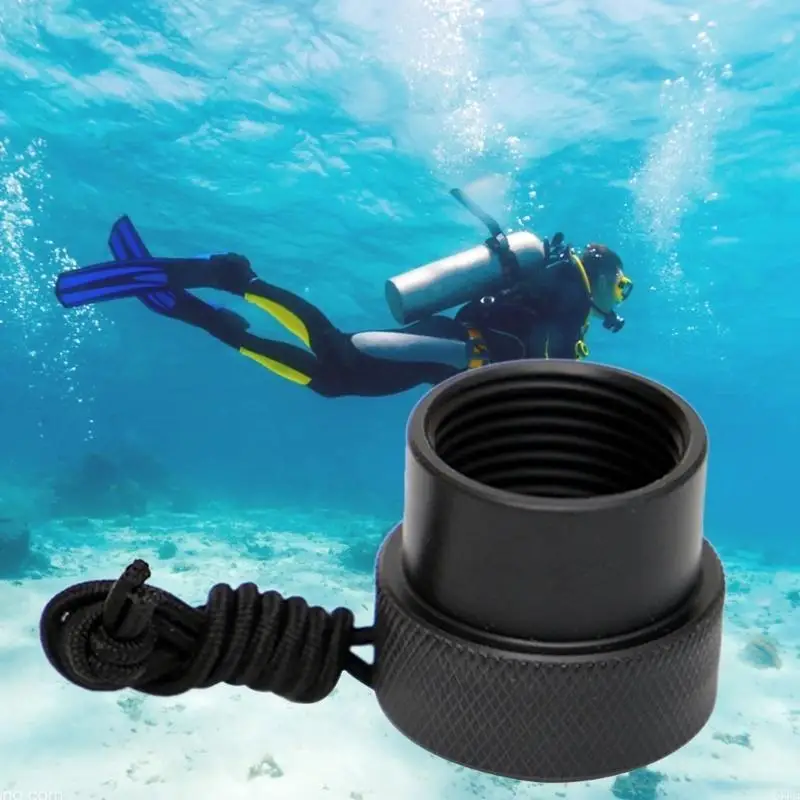 Diving Dust Cap Din DIN Regulator Tanks Valves Female Threaded Dust Plug Cap to Protect Your Dive Tanks