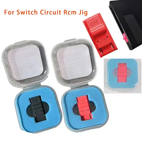 스위치 단락 회로 Rcm Jig For Nintendo Switch 도구 클립 복구 모드 교체 콘솔 액세서리