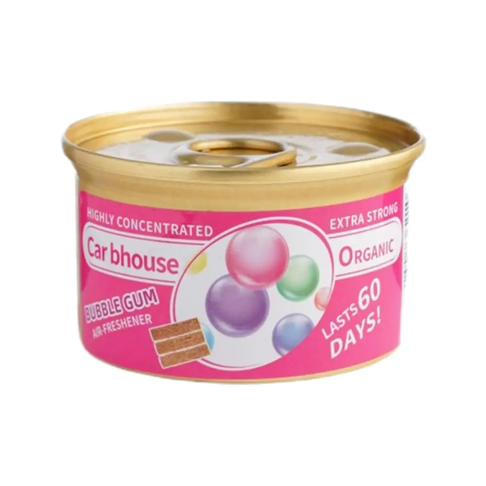 Ambientador de aire para automóvil enlatado, bloque de madera para aromaterapia de coche, fragancia duradera para armario de casa, pasta aromática para coche