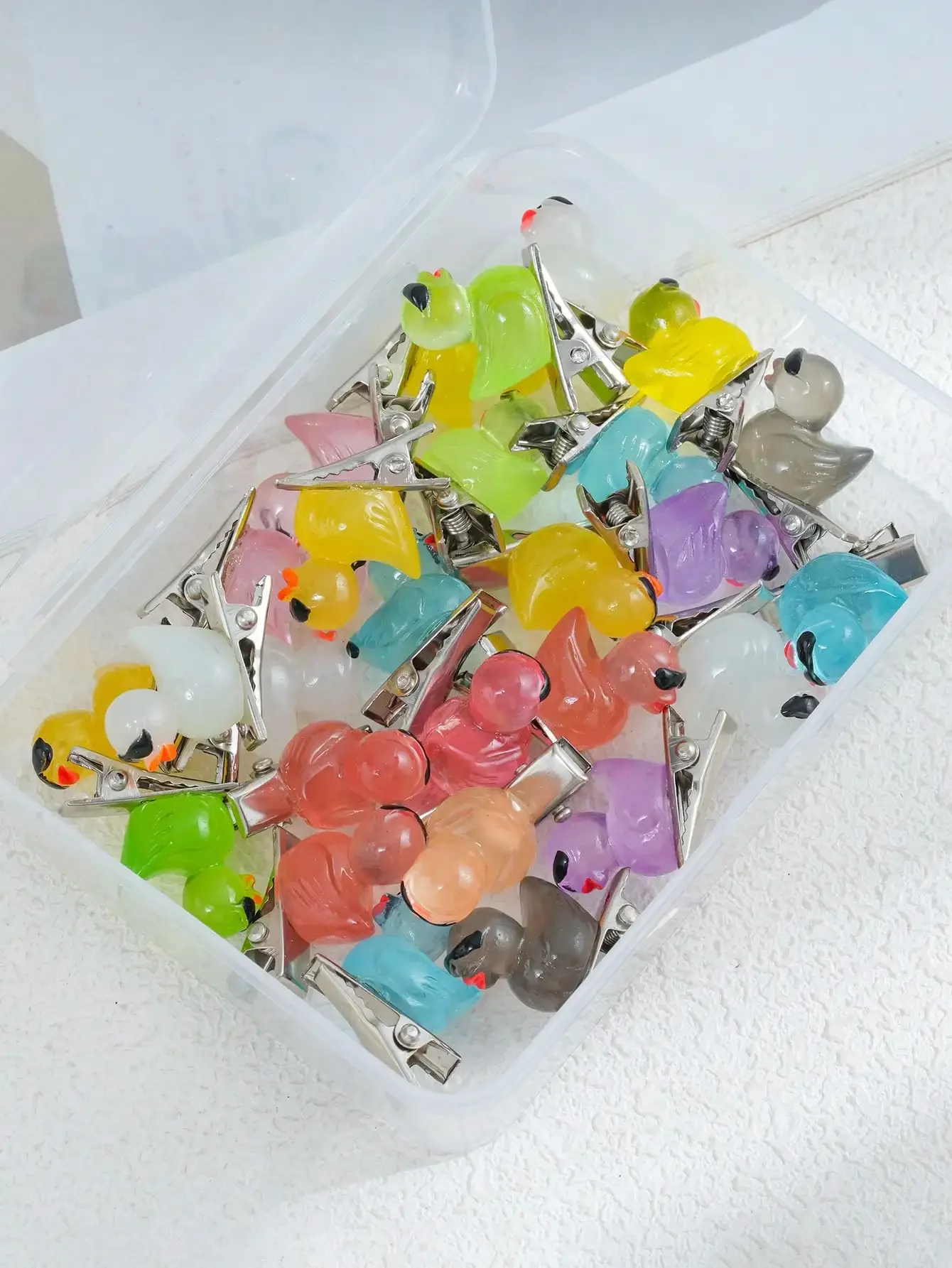 

20pcs Duck Shaped Hair Clips For Women Fashion Hair Accessories