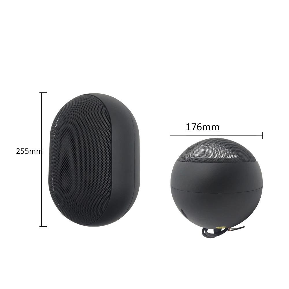 IP55 Waterproof Wall-Mounted Speaker 30W Stereo Public Address System Passive Audio 70V/100V for Park School Shopping Mall Hotel