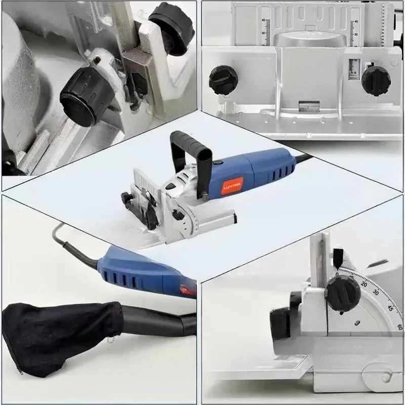 Power Tool 900W Biscuit joiner Slotting Jointer Sewing Machine Woodworking Tenoner groove Machine Plate joiner BB