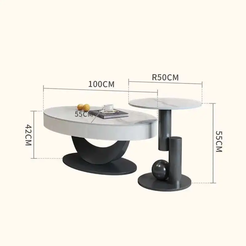

Nordic Aesthetic Coffee Table Unique Style Glam Premium Coffee Tables Design Storage Mesa De Centro Sala Living Room Furniture ﻿