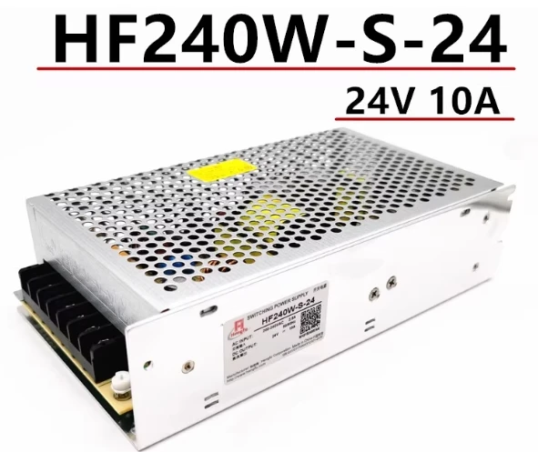 

HF240W-S-24 24V 10A 240W Switching Power Supply | Original AC-DC Industrial with Overload Protection