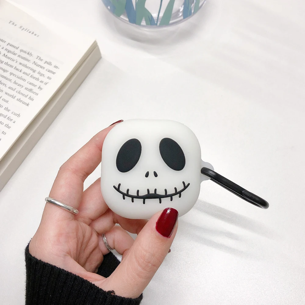 Étui 3D mignon pour écouteurs Samsung Galaxy Buds Live / Buds Pro / Buds 2 / Buds2 Pro, coque avec dessin animé, accessoires