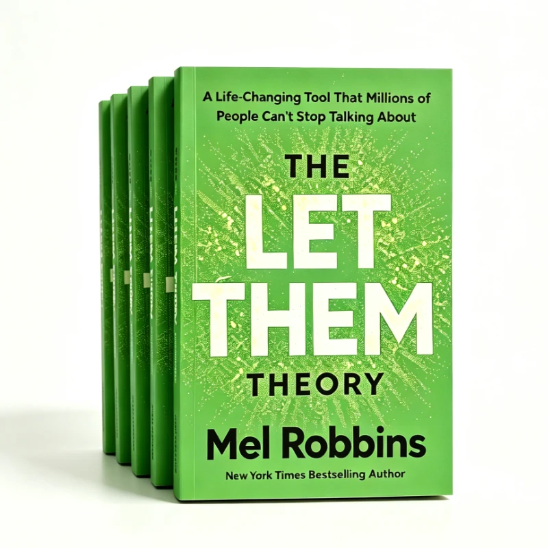 La théorie « Laissez-les faire » de Mel Robbins, guide d'outils transformateurs pour l'amélioration personnelle, la croissance personnelle et la santé mentale, livres en anglais