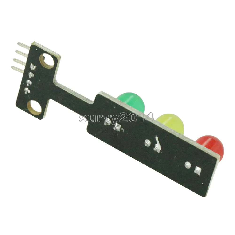 Mini 5 فولت إشارة المرور LED وحدة عرض لاردوينو الأحمر الأصفر الأخضر 5 مللي متر LED RGB-حركة المرور الخفيفة ل نظام إضاءة المرور نموذج