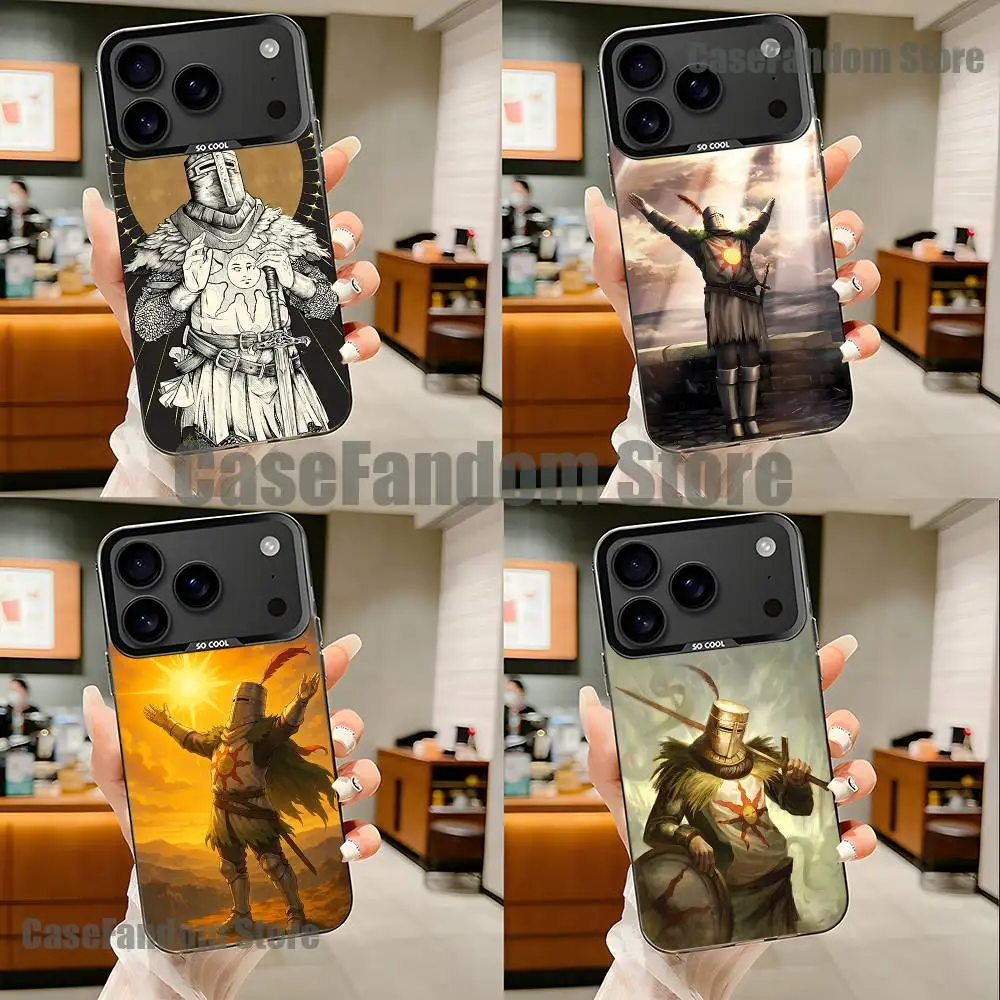 

Dark S-Solaire of AstoraS Phone Case For iPhone 17,16,15,14,13,12,11,Pro,Max,Plus,Black Matte Shockproof Cover