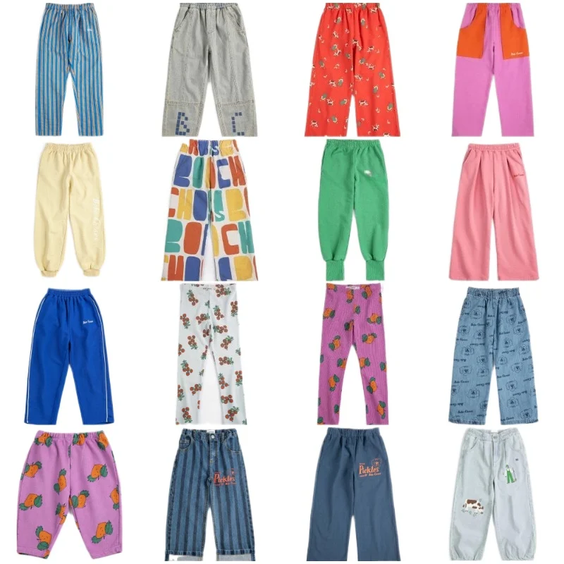 Kindershorts BC26 Sommer Neuer Stil Sporthosen Jungen- und Mädchen-Jeanshosen Kinder-Loose-Fit Freizeithosen
