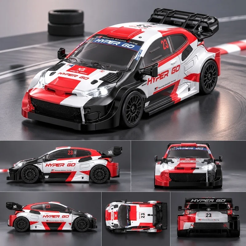 New MJX HYPER GO 43308 1/43 RC Drift Racing Car 4WD Remote Control Drift Rally Racing Vehicle Customized High-Speed Mini Rc Cars