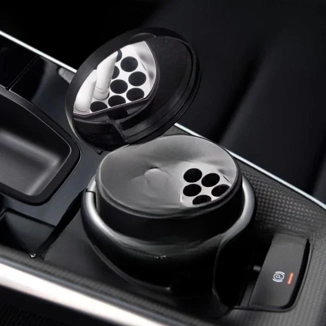 Windmill creative car ashtray multi-functional cup holder smoke extinguisher with lid anti-odor