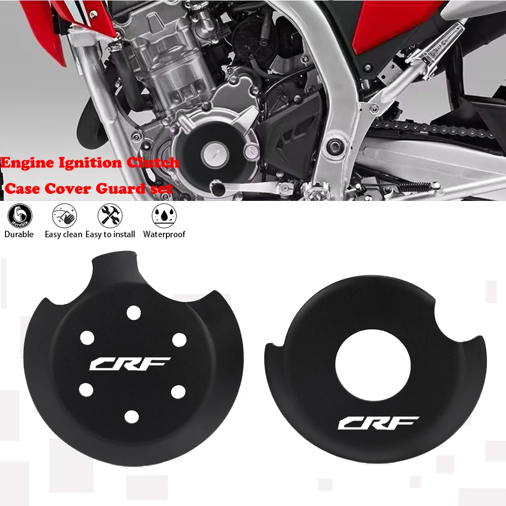 Engine Ignition Clutch Cover Case Guard Fit For HONDA CRF250L CRF250M CRF 250L Rally CRF300L CRF 300L Rally Motorcycle Protector