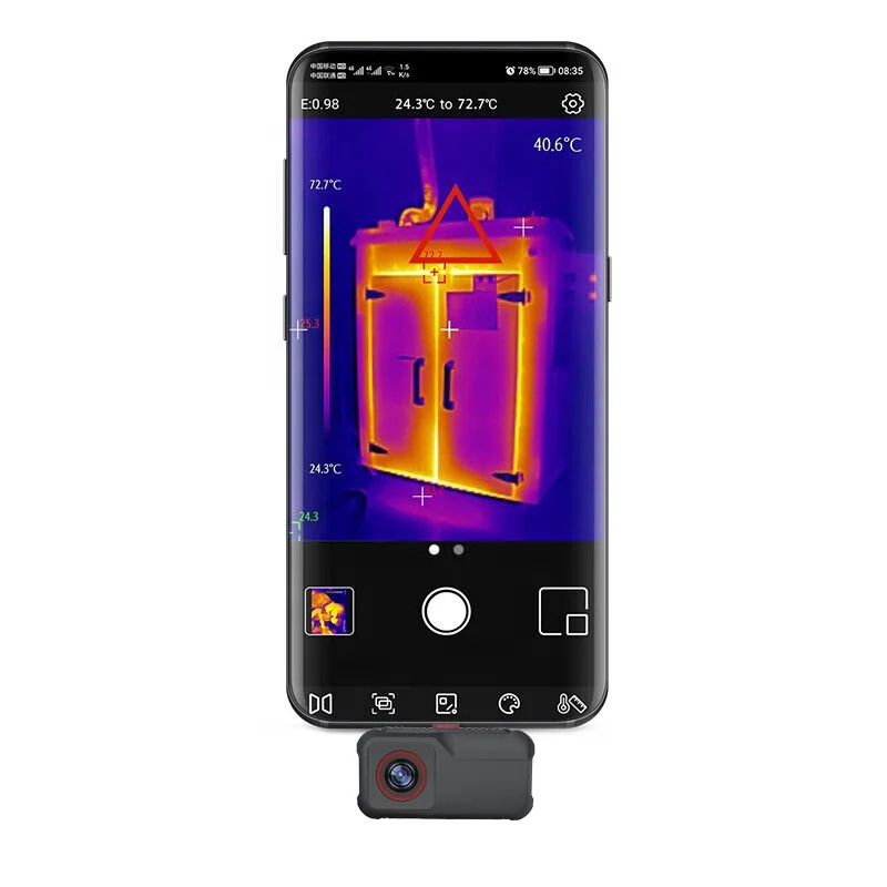 

Pocket2 256 X 192 Ir Resolution Termal Hunting Mobile Usb C Infrared Camera Camara Termicae Infrarroja