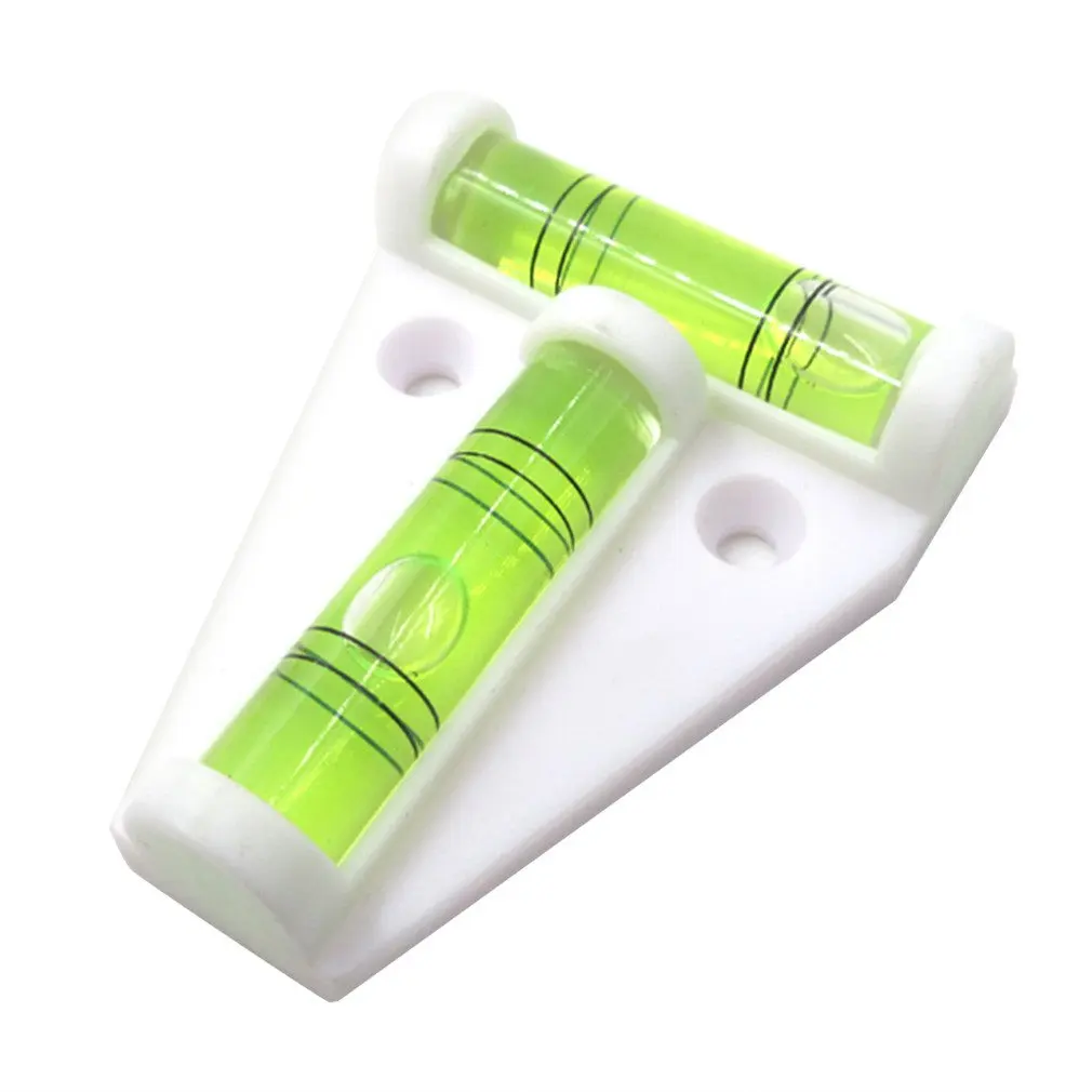 Mini Spirit T Level misurazione in plastica regolatore verticale e orizzontale rimorchio camper accessori per barche