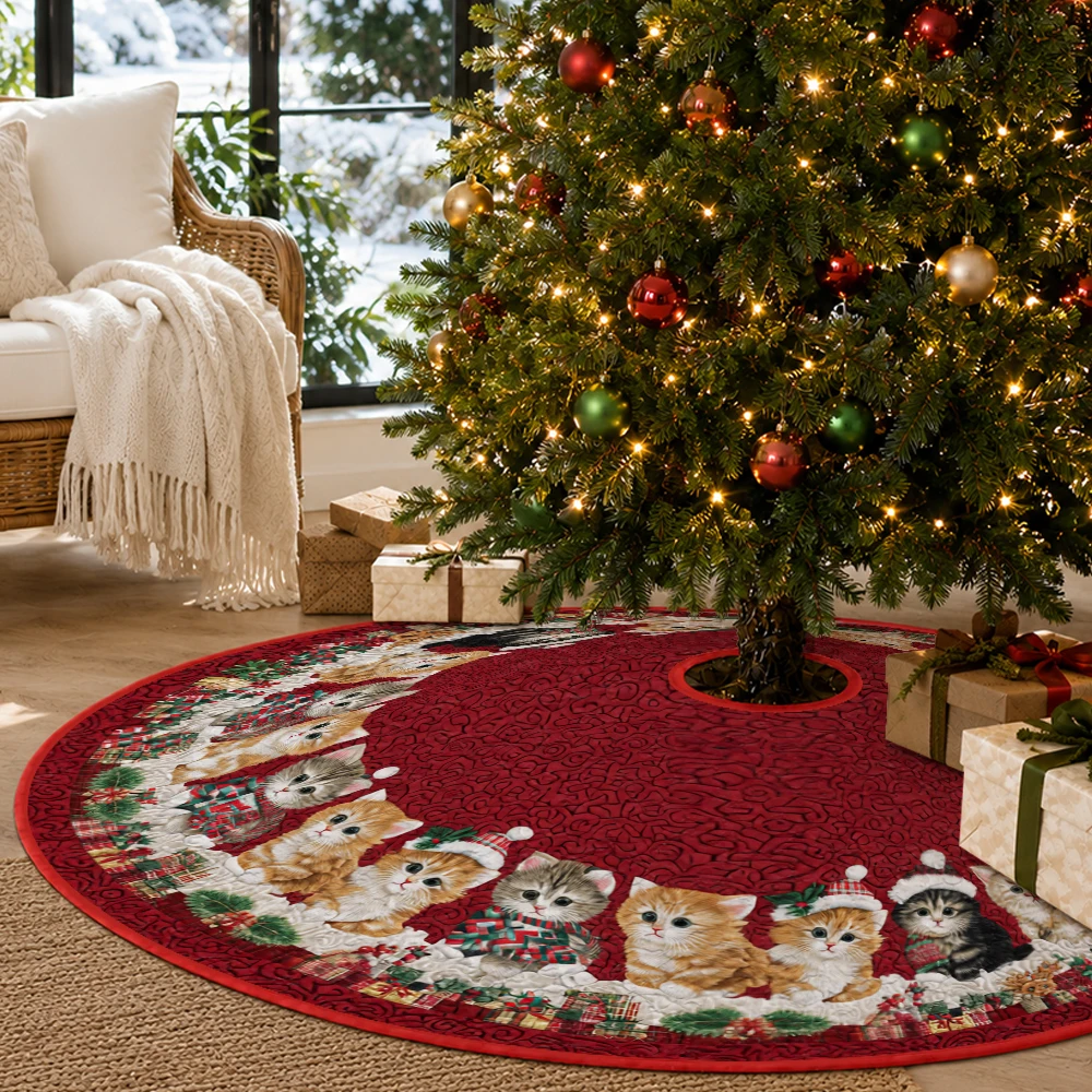 Embroidery Xmas Decorations - Jit, 1 unidad, faldón acolchado con