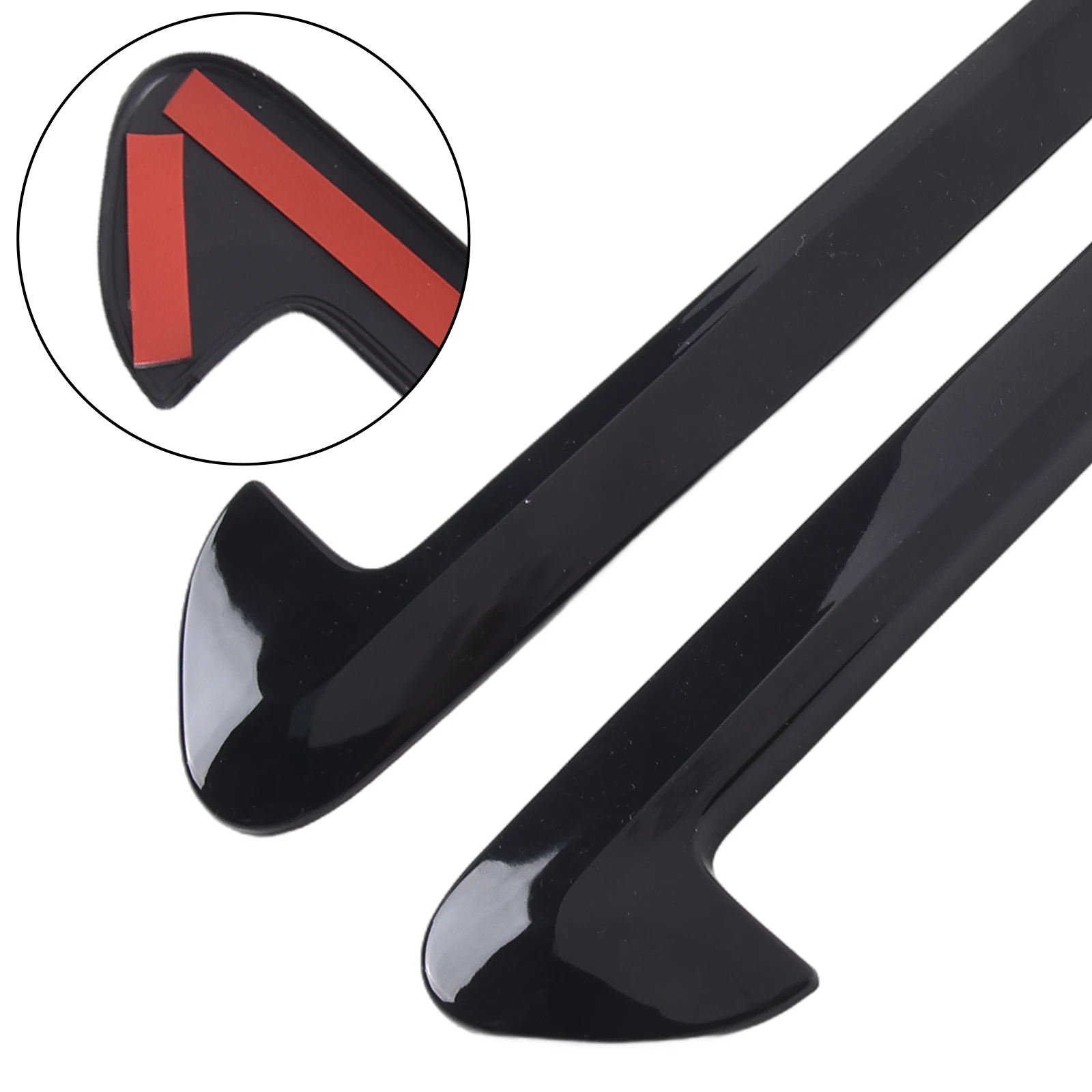 

01 2pcs Glossy Black ABS Side Air Fender Vent Trim For BMW X3 G01 X4 G02 2018-2023 Sport Accessories Kit Car Sticker Outside