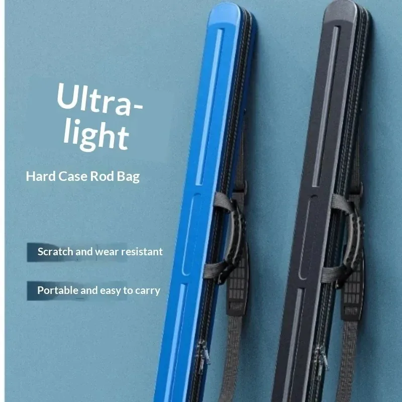 Ultra Light Portable Fishing Storage Bag Lightweight Hand Held Rod Case Small Fishing Travel Bag Hard Shell Fishing Rod Case
