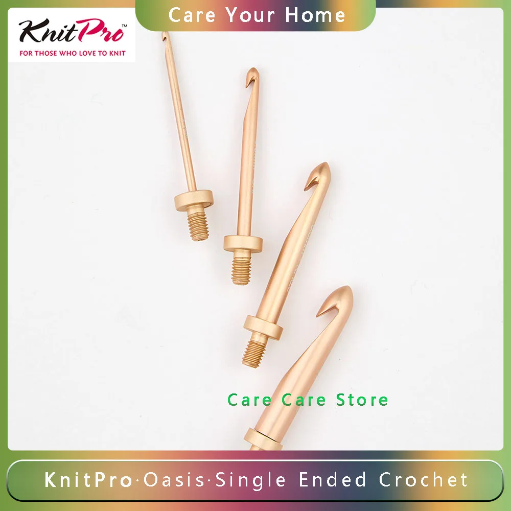 1Piece KnitPro New OASIS Single Ended Interchangeable Crochet Hooks Tips Yarn Knitting Hooks Tools Accessories Excluding Handle